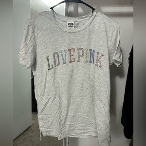 Victoria secret pink t-shirt. Size medium.